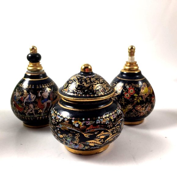3 Perfume Bottles Petite Trio Made in Greece Venus Series Pallini Atiki - Picture 13 of 13